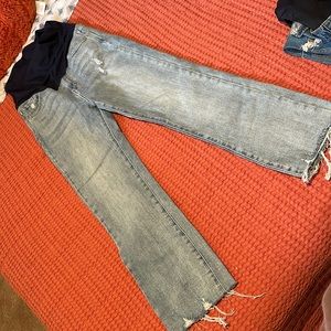 PinkBlush Maternity Relaxed Straight Jean size 27